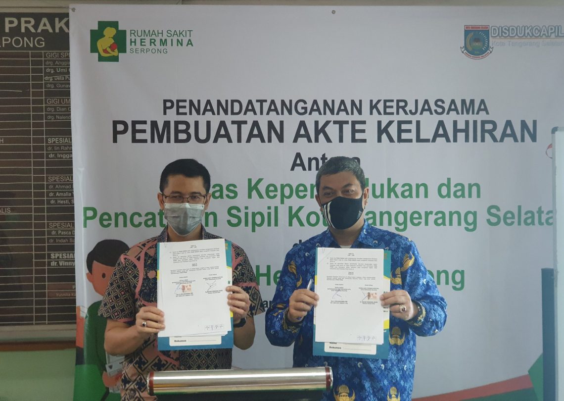 Permudah Warga Urus Adminduk Disdukcapil Tangsel Jalin Kerjasama