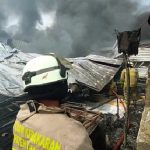 Pabrik produksi Helm CV. Empat Saudara Terpadu yang berlokasi di Kampung Setu RT 03/02 No 55 Desa Panongan, Kecamatan Panongan, Kabupaten Tangerang terbakar pada Rabu (7/12/2022).