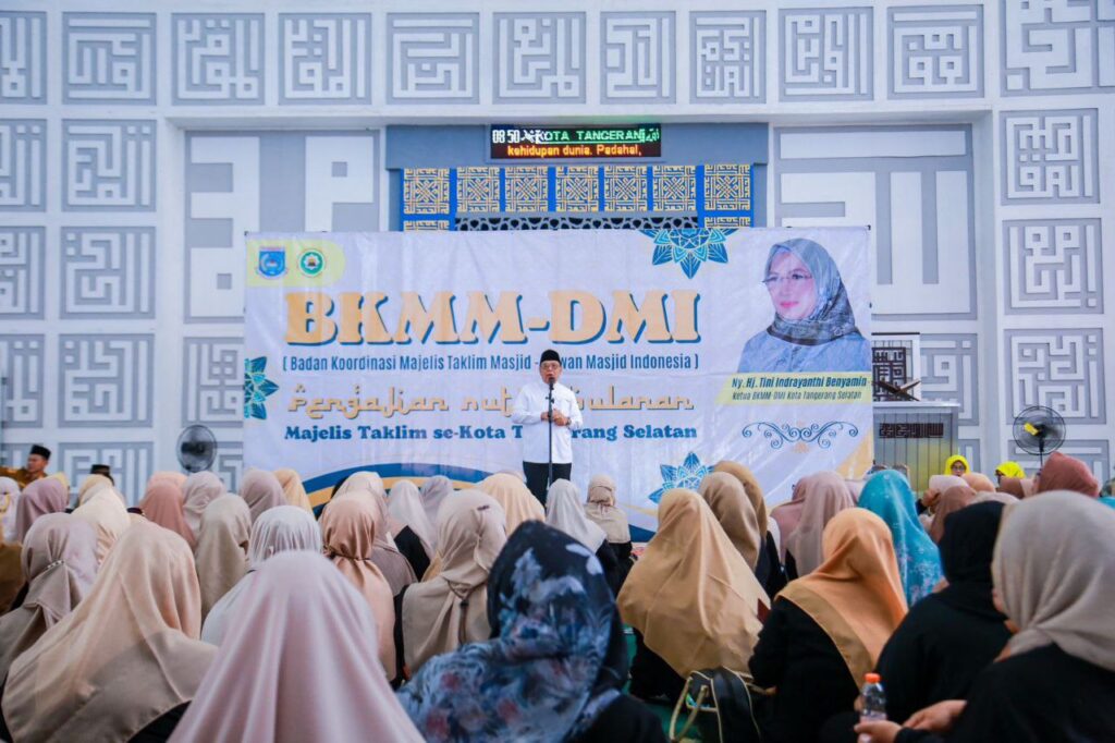 Hadiri Pengajian Majelis Taklim se-Tangsel, Benyamin Pesan Perkaya Ilmu Agama dan Tingkatkan Ketaqwaan