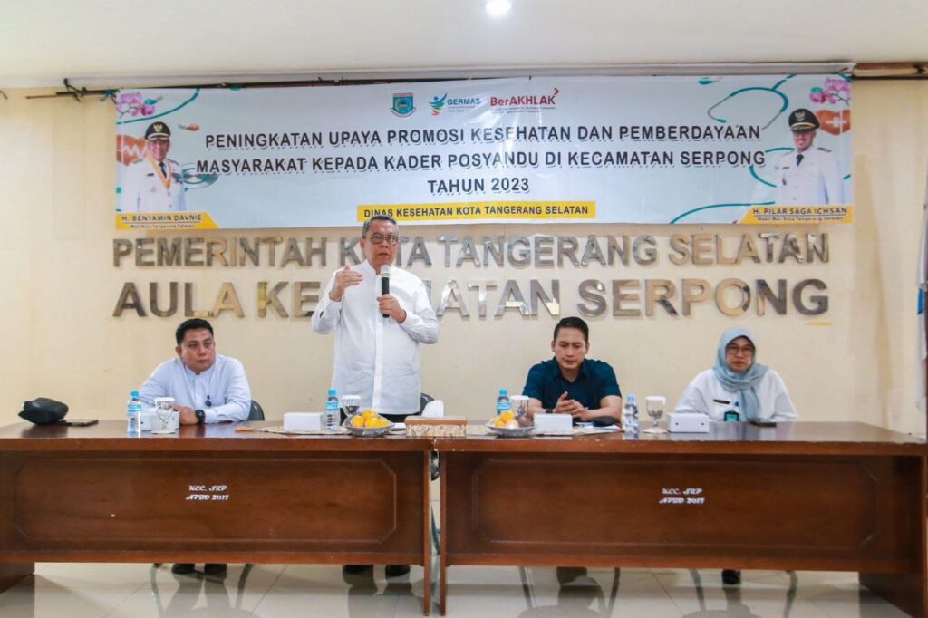 Walikota Tangsel Minta Kader Posyandu Promosi dan Edukasi Masayarakat