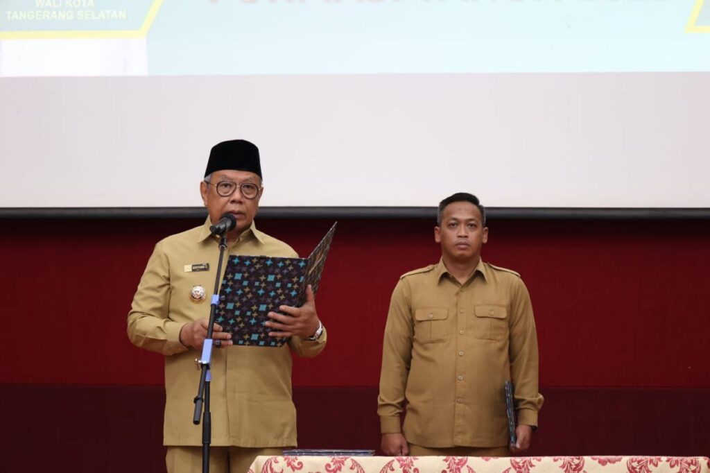 Lantik Ribuan PPPK Nakes, Walikota Benyamin Berpesan Jaga Etika