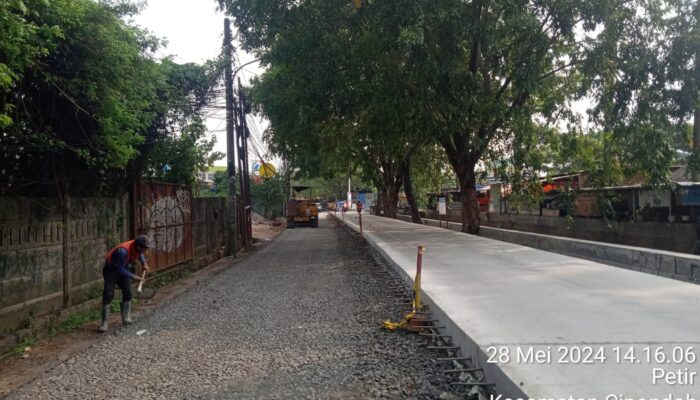 DPUPR Kota Tangerang Tengah Lakukan Pembangunan Sejumlah Jalan dan Jembatan