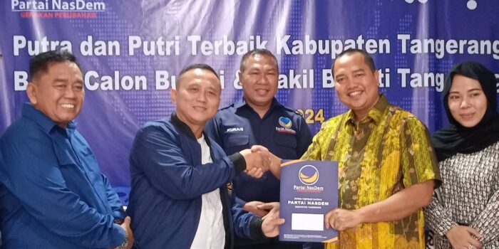 H. Ombi Ikut Penjaringan Bakal Calon Bupati Tangerang Partai Nasdem