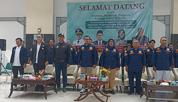 Wawalkot Pilar Dilantik Jadi Pembina INKAI Tangsel