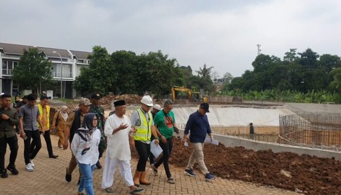 Tangani Banjir, Pilar Tinjau Lanjutan Pembangunan Turap Kali Ciater Hilir Segmen Serpong Park – Laverde