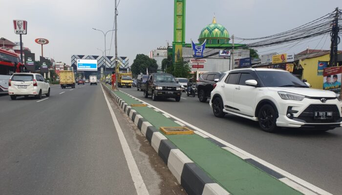 DPUPR Banten Rampungkan Median Jalan Serpong Raya, Warga: Sekarang Cantik dan Tertata Rapih