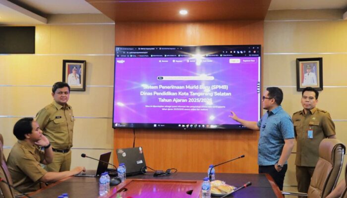 Pastikan SPMB Berjalan Lancar, Pilar Cek Kesiapan Infrastruktur Digital di Diskominfo Tangsel