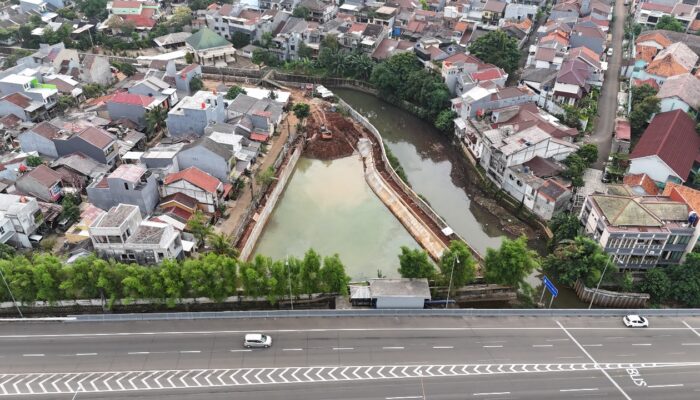 Pembangunan Tandon di Perumahan Binator Indah Salah Satu Solusi Pengendalian Banjir di Tangsel