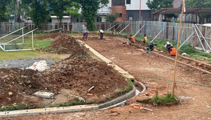 Hadirkan RTH dan Rekreasi Masyarakat, Pemkot Tangsel Bangun Alun-alun Ciputat Timur