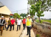 Bangun Turap Beton di Bintaro Gallery Tangsel, Pilar Targetkan Pengerjaan Selesai Tepat Waktu