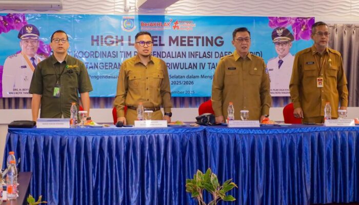 Pemkot Tangsel Siaga Inflasi Jelang Nataru, Pilar: Stabilitas Harga Pangan Jadi Prioritas