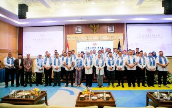 Pilar saat melantik pengurus Dekranasda Kota Tangsel Periode 2025-2030.