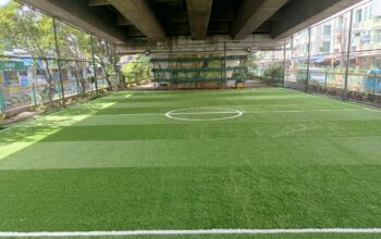 Ruang Terbuka Publik Lapangan Futsal dibawah Flyover Ciputat.