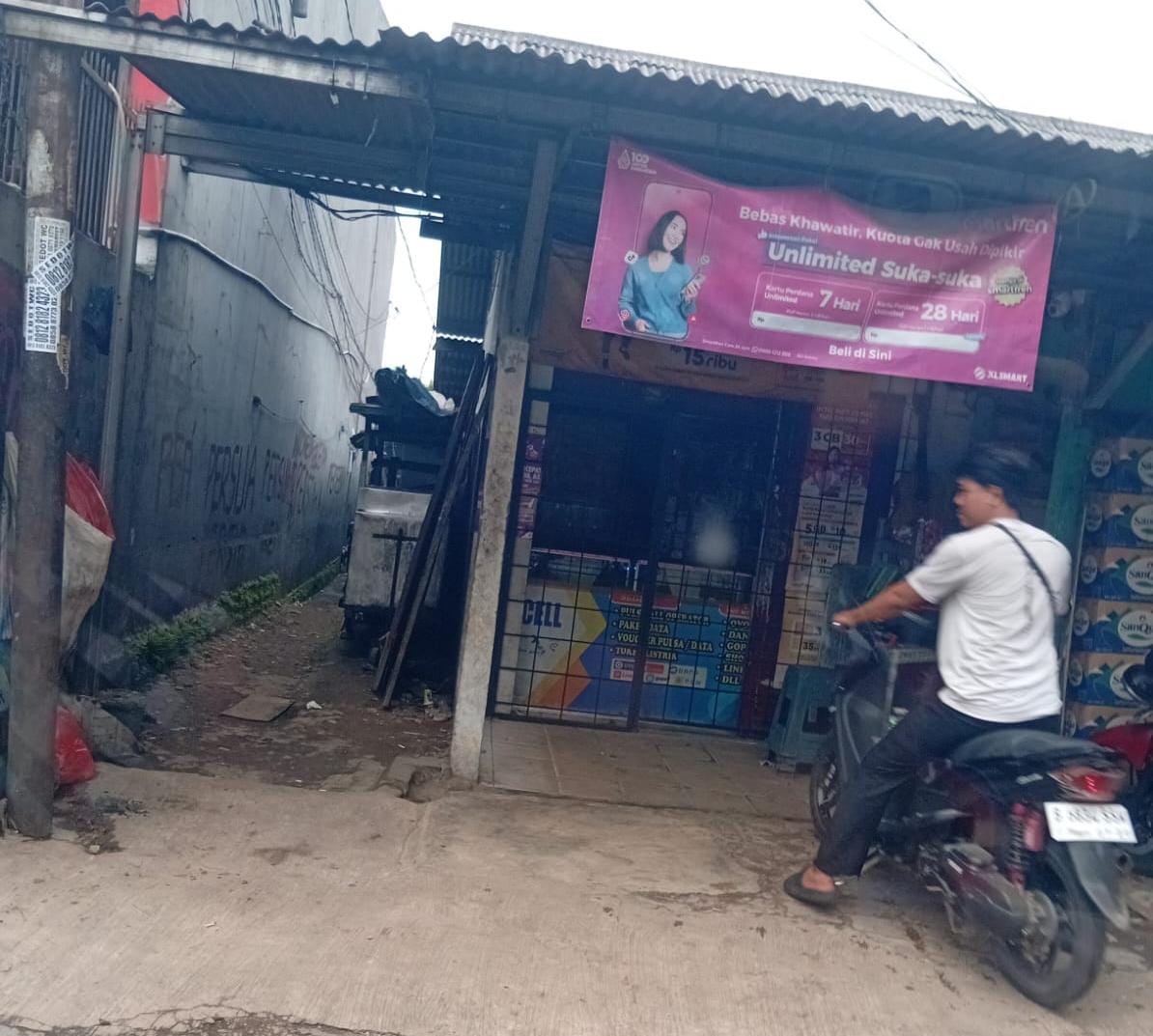 Lokasi tempat penjualan obat ilegal golongan G.