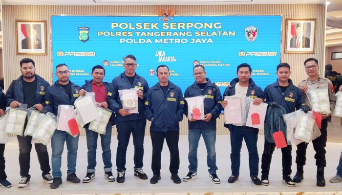 Polsek Serpong Ungkap 32 Ribu Butir Peredaran Obat Keras Daftar G