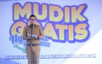 Sambut Idulfitri 2026, Pilar Bersama Kemenhub Lepas Peserta Mudik Gratis dari Terminal Pondok Cabe