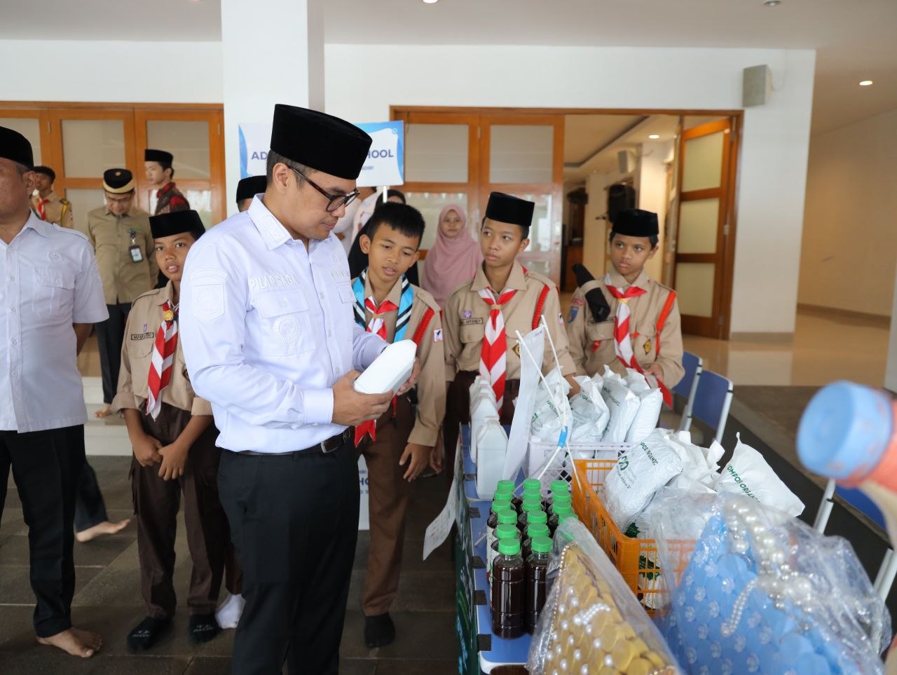 Pilar hadiri kegiatan Silaturahmi Pimpinan Pondok Pesantren se-Kota Tangerang Selatan dan Pengukuhan Pengurus FSPP Periode 2025-2030.
