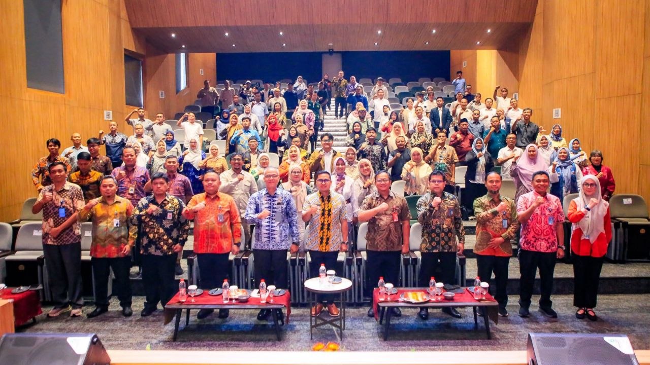 Wakil Walikota Tangsel saat hadiri sosialisasi merek UMKM.