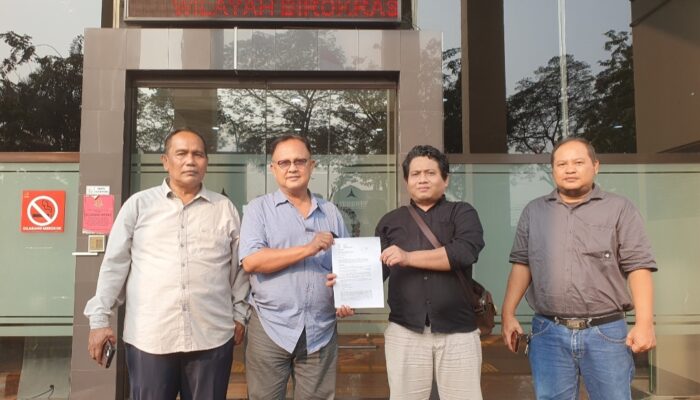 Aliansi Pemantau Kebijakan Laporkan Dugaan Korupsi Dilingkungan DLH Kota Tangerang ke Kejari