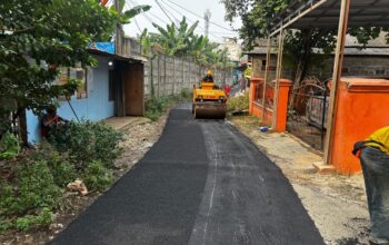 Disperkimta Tangsel Bangun Jalan dan Saluran Lingkungan di 7 Kecamatan