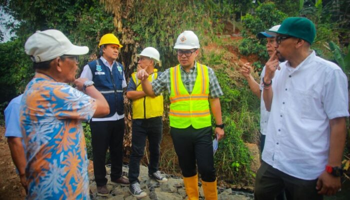 Antisipasi Banjir dan Longsor, Pemkot Tangsel Bangun Bronjong 164 Meter di Villa Pamulang