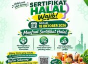 Jelang 18 Oktober 2026, Pemkot Tangsel Fasilitasi Sertifikasi Halal Gratis bagi UMKM
